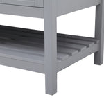 Ever Living Indie 72-Inch Double Sink Vanity in Light Grey with a Countertop, VF16472DGR, FINAL PRICE: $1099.99 + TAX [FBM-127]