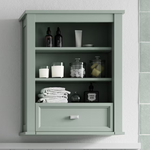 Alpine Reserve Canterbury 24-in x 30-in x 10-in Sea Green Soft Close Bathroom Wall Cabinet, 1227WC-24-326, FINAL PRICE: $49.99 + Tax