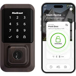 Kwikset Halo Keyless Entry Venetian Bronze Smart Wi-Fi and Touchscreen Keypad Electronic Deadbolt Lock ft. SmartKey Security, 939 WIFI TSCR 11P, FINAL PRICE: $129.99 + TAX