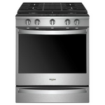 Whirlpool 30-in 5 burners 5.8-cu ft Air Fry Convection Oven Slide-In Natural Gas Range (Fingerprint Resistant Stainless Steel), WEG750H0HZ *HD2509, Retail: $2,399.00, FINAL PRICE: $939.99 + TAX