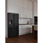 ZLINE KITCHEN & BATH Standard-Depth 28.9-cu ft 3 -Door 36-in Wide with Dual Ice Maker (Stainless Steel)