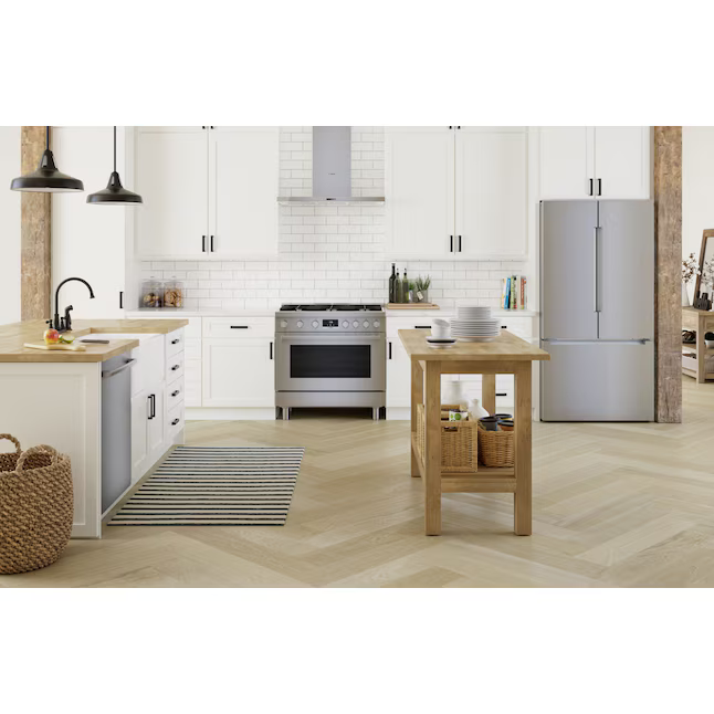 Bosch Counter-Depth 22-cu ft 3-Door Smart Compatible French Door Refrigerator with Ice Maker with Ice Dispenser (Stainless Steel), B36CT81ENS/06 *JR2508, Retail: $3,899.00, FINAL PRICE: $2,499.99 + TAX
