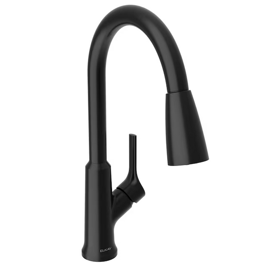Greenwood Kitchen Faucet Matte Black Finish, LWF1410MB