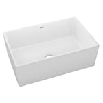 Elkay Farmhouse apron front 29.97-in x 19.93-in Fireclay Single bowl Kitchen Sink, SWUF28179WH, FINAL PRICE: $399.99 + TAX