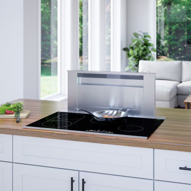 Bosch 800 Series 30-in 4 burners Smooth Surface (Radiant) Black Electric Cooktop with Bridge Element, NET8069SUC *JR2507, Retail: $1,599.00, FINAL PRICE: $999.99 + TAX
