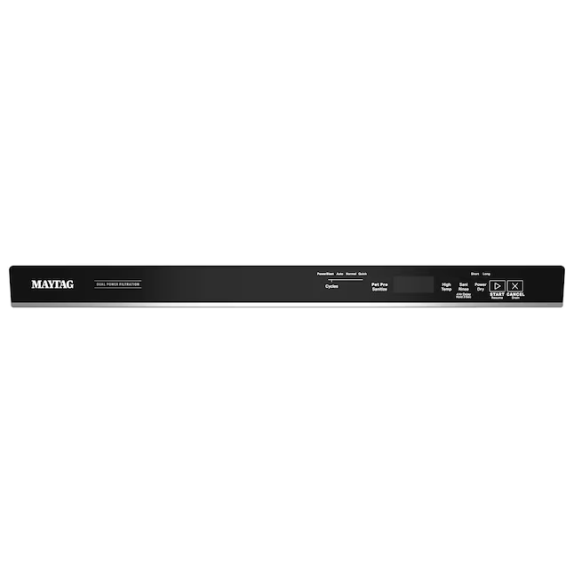 Maytag Eco Series 24-in Top Control Built-in Dishwasher With Third Rack (Fingerprint Resistant Stainless Steel) 50-dBA, MDPS6124RZ/0 *JR2508, Retail: $949.00, FINAL PRICE: $479.99 + TAX