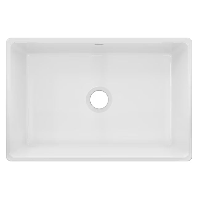 Elkay Farmhouse apron front 29.97-in x 19.93-in Fireclay Single bowl Kitchen Sink, SWUF28179WH, FINAL PRICE: $399.99 + TAX