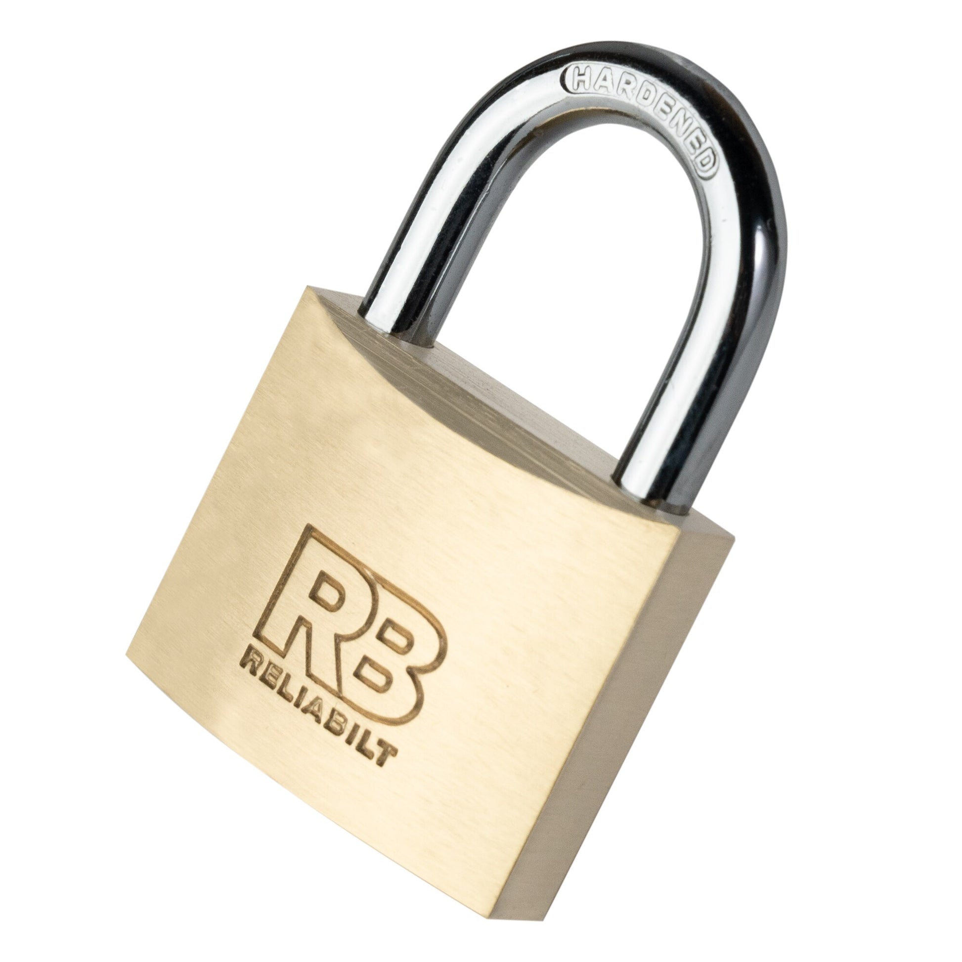 RELIABILT Keyed Padlock, 1-9/16-in Wide x 7/8-in Shackle Keyed Alike (3-Pack)