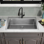 Greenwood Kitchen Faucet Matte Black Finish, LWF1410MB
