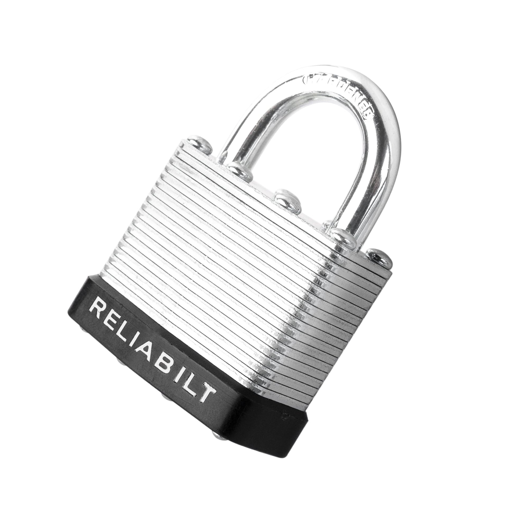 RELIABILT Keyed Padlock, 1-9/16-in Wide x 3/4-in Shackle Keyed Alike (2-Pack)