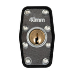 RELIABILT Keyed Padlock, 1-9/16-in Wide x 3/4-in Shackle Keyed Alike (2-Pack)