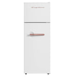 Frigidaire 7.5-cu ft Counter-Depth 24-in Wide Top-Freezer Refrigerator ( White )