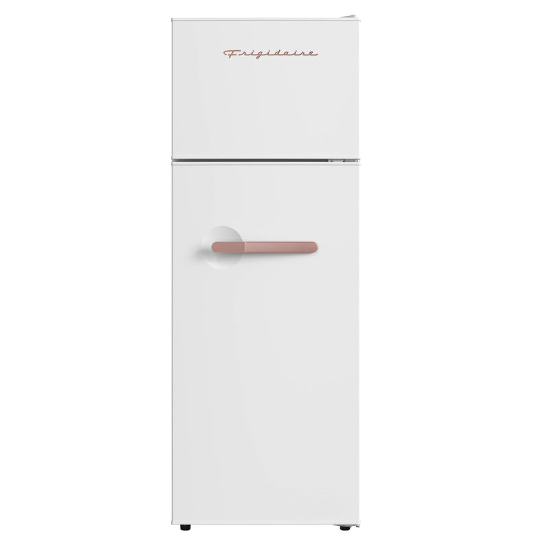 Frigidaire 7.5-cu ft Counter-Depth 24-in Wide Top-Freezer Refrigerator ( White )