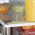 GE Standard-Depth 24.8-cu ft 3 -Door 33-in Wide French Door Refrigerator with Ice Maker with Water Dispenser ( Fingerprint-resistant Stainless Steel ) ENERGY STAR Certified