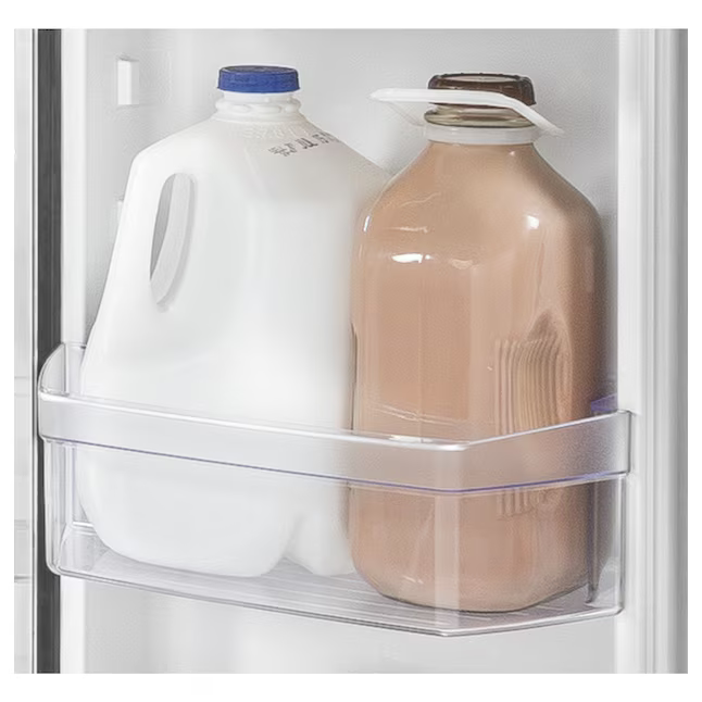 GE Standard-Depth 27-cu ft  3-Door 36-in French Door Refrigerator with Ice Maker with Water Dispenser (Fingerprint-resistant Stainless Steel), GNE27JYMFS *JR2512, Retail: $2,599.00, FINAL PRICE: $1,199.99 + TAX