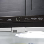 GE Standard-Depth 24.8-cu ft 3 -Door 33-in Wide French Door Refrigerator with Ice Maker with Water Dispenser ( Fingerprint-resistant Stainless Steel ) ENERGY STAR Certified