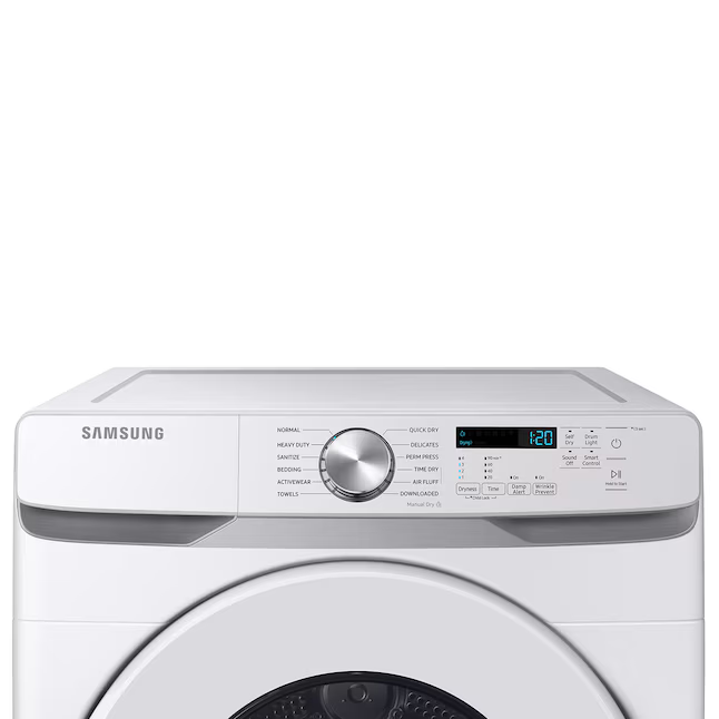Samsung 7.5-cu Large Stackable Ventless Heat Pump Electric Dryer (White), DV45DG6000HW *BG, MSRP: $1,499.00, FINAL PRICE: $699.99 + TAX