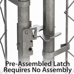 Pet Sentinel Chain Link Outdoor Unassembled Kennel for Any Pet Dog ( 10-ft L x 10-ft W x 6.0-ft H ), 830063  #476087 *JR2510, Retail: $389.00, FINAL PRICE: $199.99 + TAX