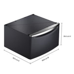 Maytag Universal Laundry Pedestal ( Midnight Steel ) with Storage Drawer