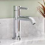 Alpine Reserve Harlow Polished Chrome Single Hole 1-handle WaterSense Mid-arc Residential Handle Bathroom Sink Faucet with Drain with Deck Plate, 67746W-6001 *JR2510, Retail: $59.00, FINAL PRICE: $49.99 + TAX