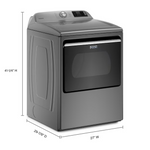 Maytag Extra Large Vented Electric Dryer (Metallic Slate), MED6230HC *JR2508, Retail: $1,149.00, FINAL PRICE: $499.99 + TAX