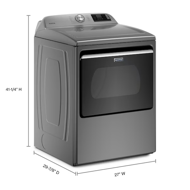 Maytag Extra Large Vented Electric Dryer (Metallic Slate), MED6230HC *JR2508, Retail: $1,149.00, FINAL PRICE: $499.99 + TAX
