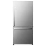 Hisense 17.2-cu ft Counter-Depth 32-in Bottom-Freezer Refrigerator (Fingerprint Resistant Stainless Steel), HRB171N6ASE *JR2511, Retail: $1,099.00, FINAL PRICE: $699.99 + TAX