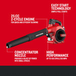 CRAFTSMAN B2200 25-cc 2-cycle 430-CFM 200-MPH Gas Handheld Leaf Blower