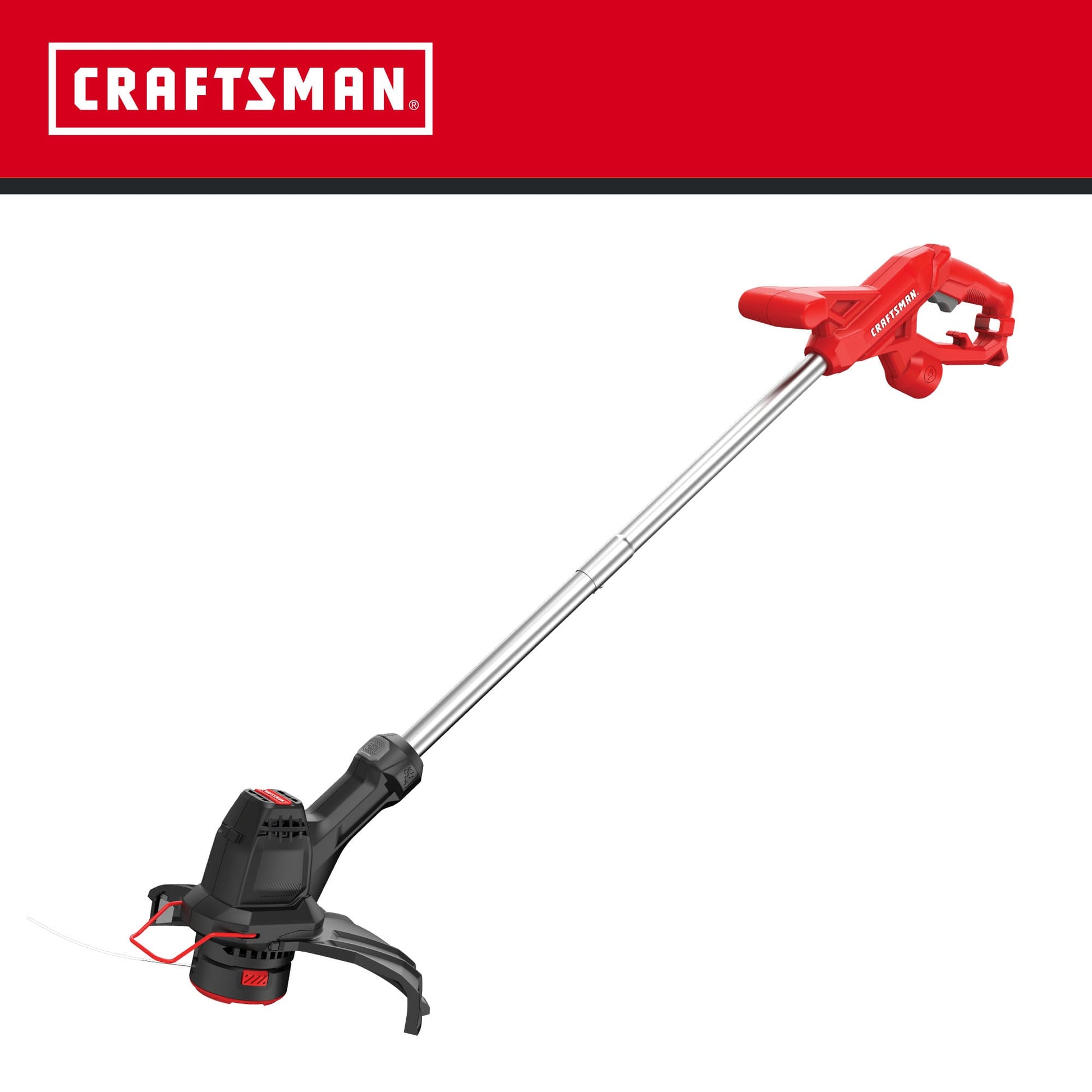 CRAFTSMAN 12-in Straight Shaft Corded Electric String Trimmer