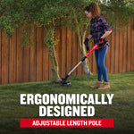 CRAFTSMAN V20 20-volt max 13.0-in Straight Shaft Battery String Trimmer Edger Conversion Capable 2 Ah (Battery Included) (Charger Included) [FBM-153]