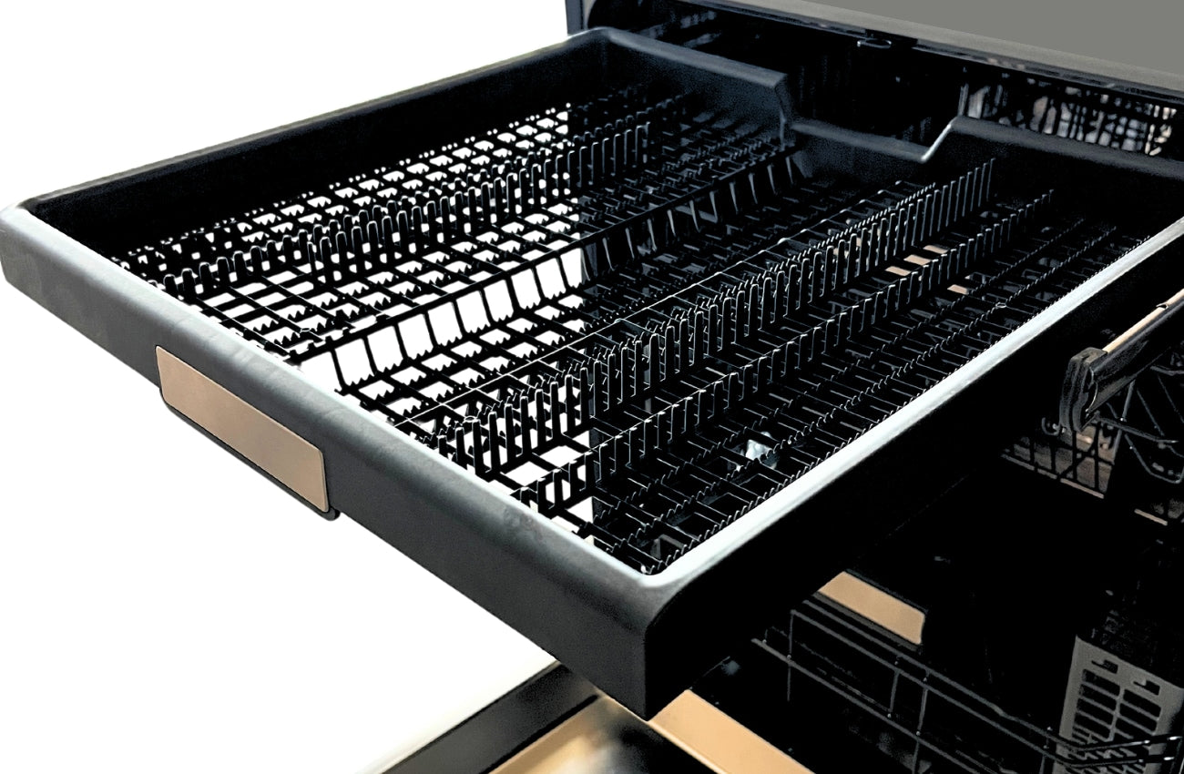 Kenmore 24-in Top Control Built-in Dishwasher ( White ) With Third Rack, 49-Decibel