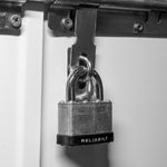 RELIABILT Keyed Padlock, 1-9/16-in Wide x 3/4-in Shackle Keyed Alike (2-Pack)