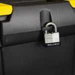 RELIABILT Keyed Padlock, 1-9/16-in Wide x 3/4-in Shackle Keyed Alike (2-Pack)