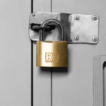RELIABILT Keyed Padlock, 1-9/16-in Wide x 7/8-in Shackle Keyed Alike (3-Pack)