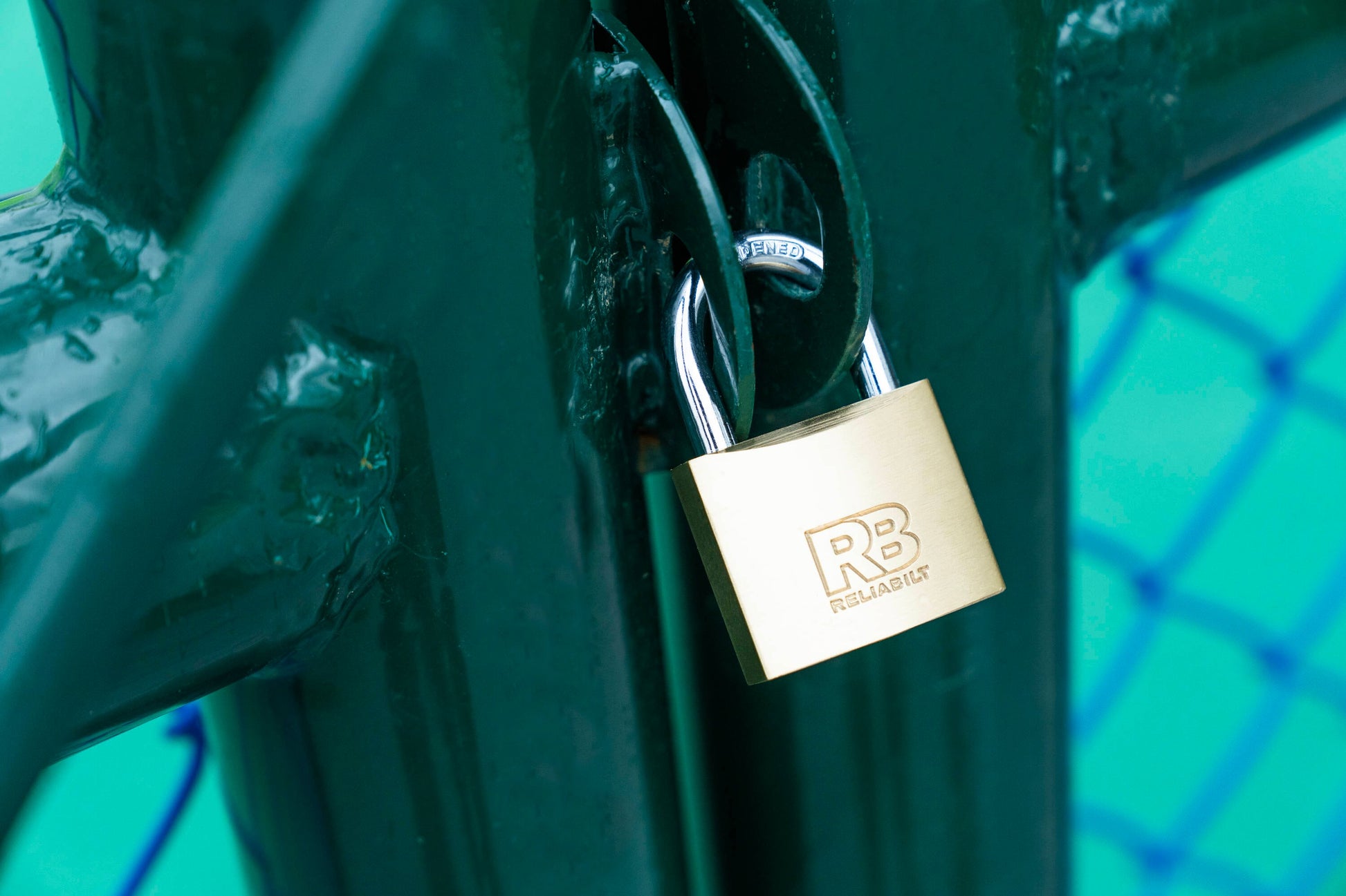 RELIABILT Keyed Padlock, 1-9/16-in Wide x 7/8-in Shackle Keyed Alike (3-Pack)
