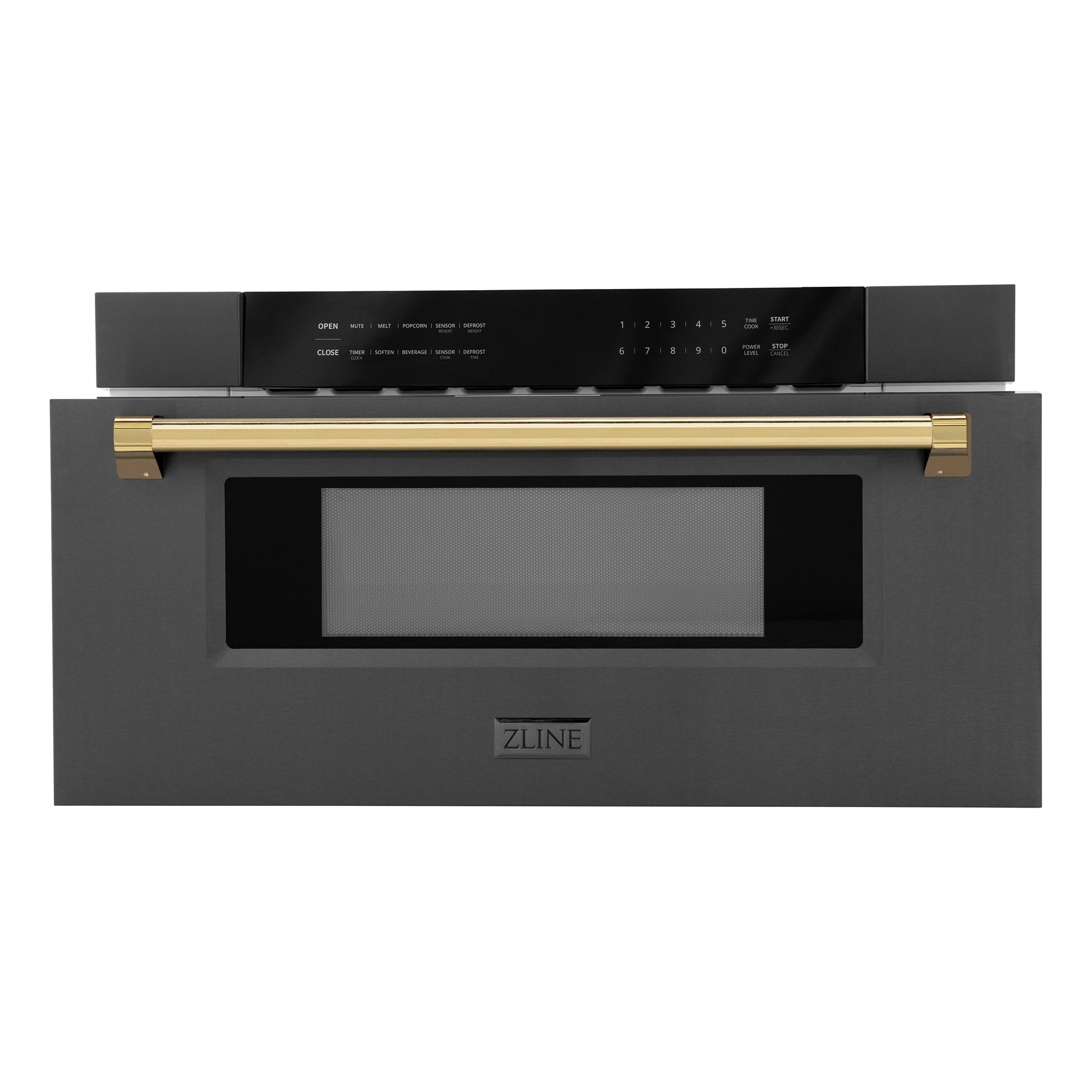 ZLINE KITCHEN & BATH 29.75-in 1.2-cu ft 1000 -Watt Microwave Drawer ( Black Stainless Steel, MWDZ-30-BS-G, FINAL PRICE: $1,099.99