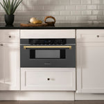 ZLINE KITCHEN & BATH 29.75-in 1.2-cu ft 1000 -Watt Microwave Drawer ( Black Stainless Steel, MWDZ-30-BS-G, FINAL PRICE: $1,099.99