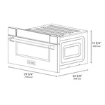 ZLINE KITCHEN & BATH 29.75-in 1.2-cu ft 1000 -Watt Microwave Drawer ( Black Stainless Steel, MWDZ-30-BS-G, FINAL PRICE: $1,099.99