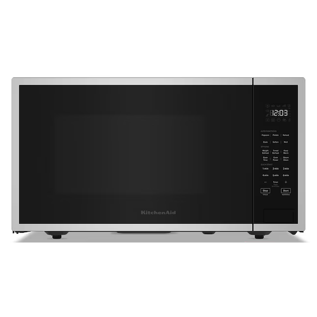KitchenAid 1.6-cu ft Large 1700-Watt Countertop Microwave (Stainless Steel), KMCS122RSS/00 *JR2509, Retail: $810.00, FINAL PRICE: $499.99 + TAX