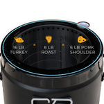 Charbroil Big Easy Outdoor Air Fryer Gallons Piezo Ignition Oil-less Liquid Propane Gas Turkey Fryer
