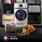 GE Profile with Pet Hair Removal Compact 4.6-cu ft Ventless All-In-One Washer Dryer Combo ( White )