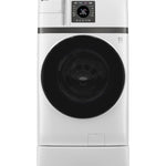 GE Profile with Pet Hair Removal Compact 4.6-cu ft Ventless All-In-One Washer Dryer Combo ( White )