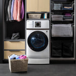 GE Profile with Pet Hair Removal Compact 4.6-cu ft Ventless All-In-One Washer Dryer Combo ( White )