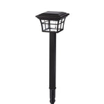 Harbor Breeze 2 -Pack Path lights 14 -Lumens Black Low voltage Solar LED Outdoor Path Light Kit ( 3250-K )
