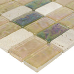 Kaki Brick 12x12 Mosaic, SF170027
