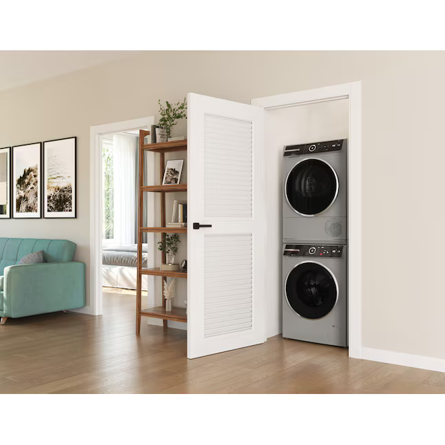 Bosch 800 Series High Efficiency Stackable Steam Cycle Smart Compatible Extra Small Front-Load Washer (Pearl Steel), WGB246AXUC/15 *JR2508, Retail: $1,999.00, FINAL PRICE: $1,199.99 + TAX
