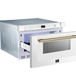 FORNO 23.6-in 1.2-cu ft 1000 -Watt Microwave Drawer ( White )