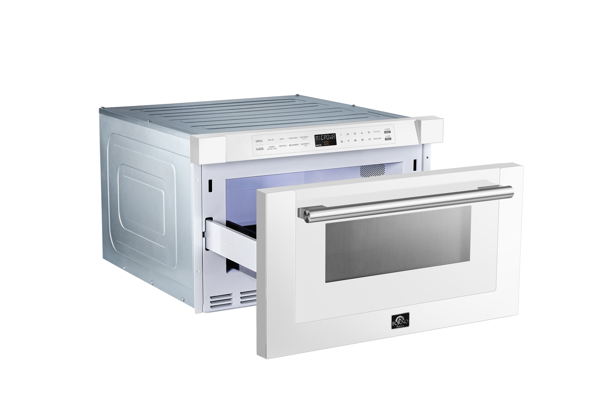 FORNO 23.6-in 1.2-cu ft 1000 -Watt Microwave Drawer ( White )