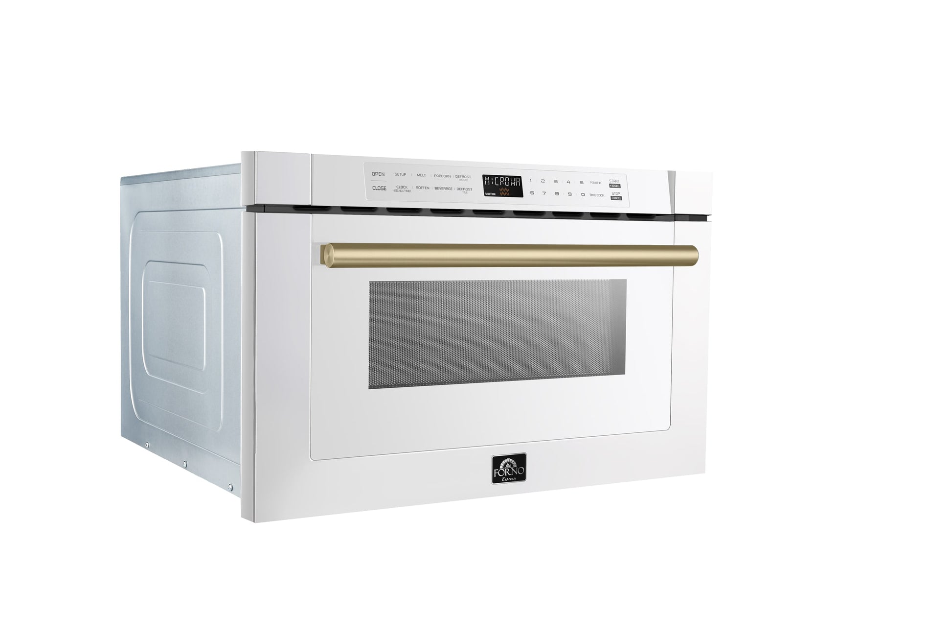 FORNO 23.6-in 1.2-cu ft 1000 -Watt Microwave Drawer ( White )