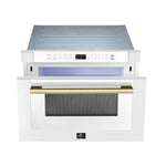 FORNO 23.6-in 1.2-cu ft 1000 -Watt Microwave Drawer ( White )
